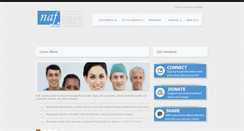Desktop Screenshot of nafcanada.org